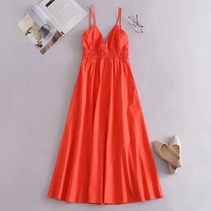 Green Cotton Dress