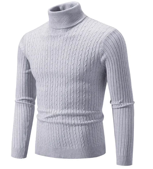 High Collar Pullover Sweater