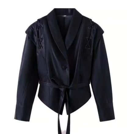 Leather Biker Jacket