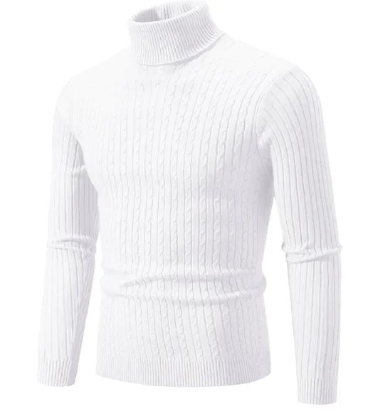 High Collar Pullover Sweater
