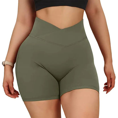 High Waist Yoga Shorts
