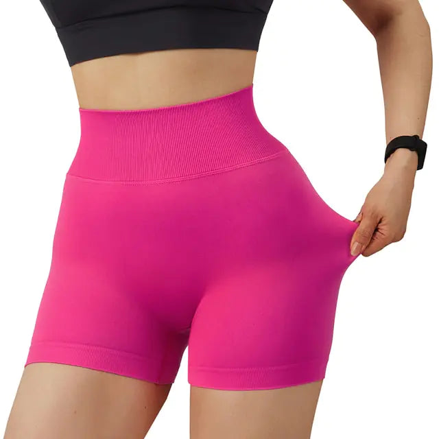 High Waist Yoga Shorts