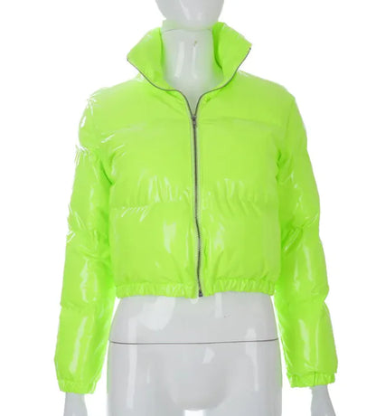 Leather Quilted Jacket