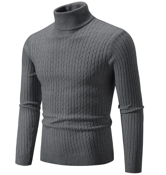 High Collar Pullover Sweater