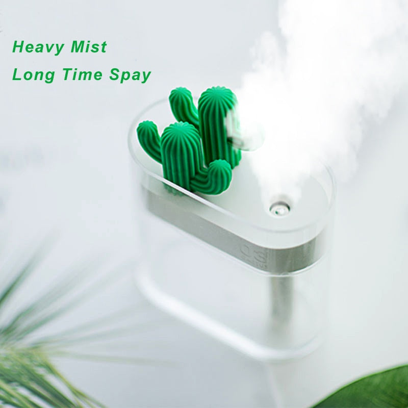 Ultrasonic Clear Cactus Air Humidifier