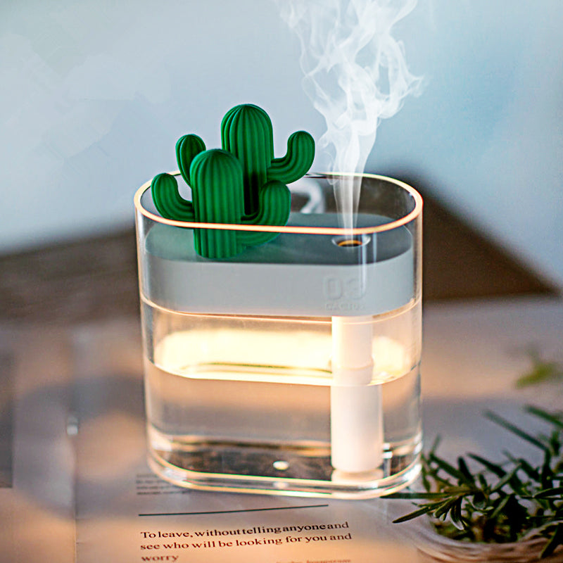 Ultrasonic Clear Cactus Air Humidifier