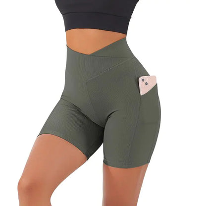 High Waist Yoga Shorts