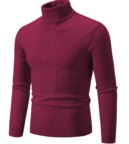 High Collar Pullover Sweater
