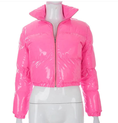 Leather Quilted Jacket