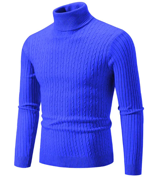 High Collar Pullover Sweater