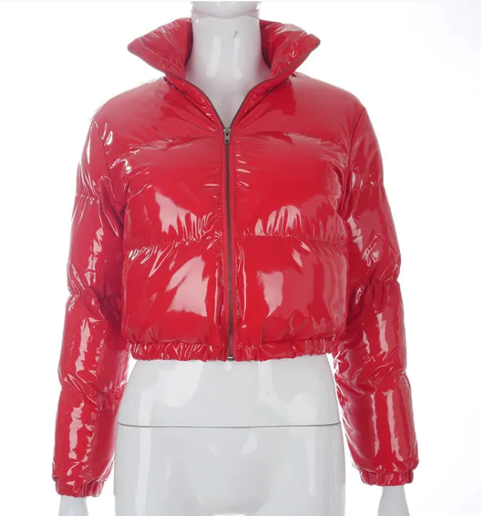 Leather Quilted Jacket