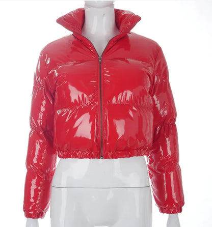 Leather Quilted Jacket
