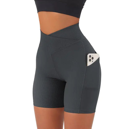 High Waist Yoga Shorts