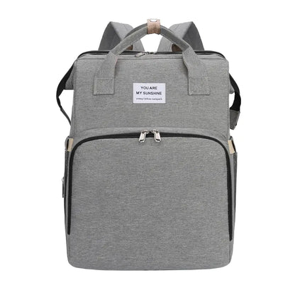 SleepNest™ – Premium All-in-One Diaper Bag & Bed