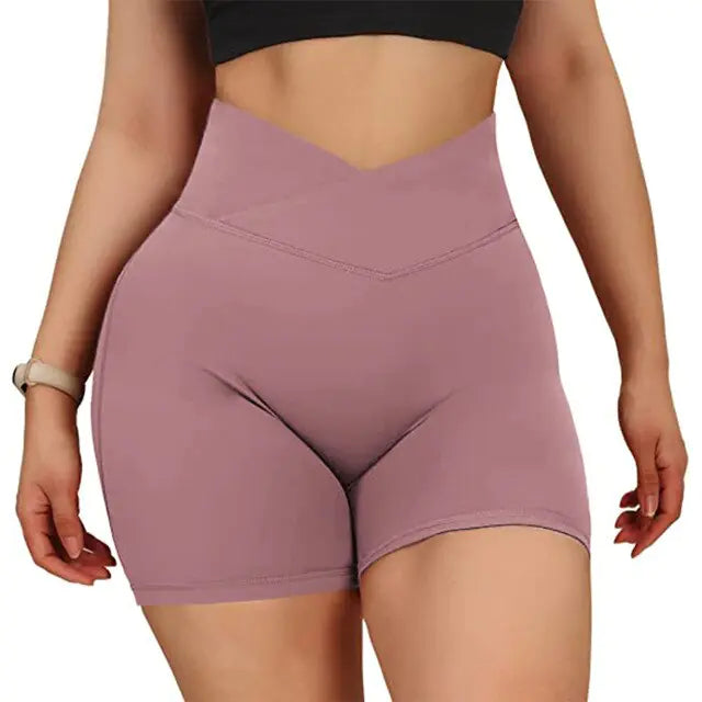 High Waist Yoga Shorts