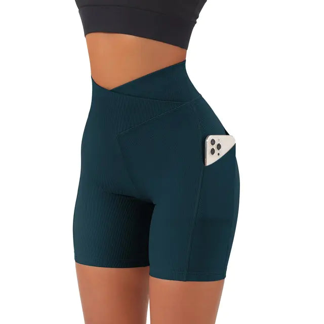 High Waist Yoga Shorts