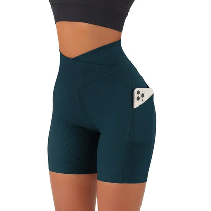 High Waist Yoga Shorts