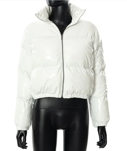 Leather Quilted Jacket
