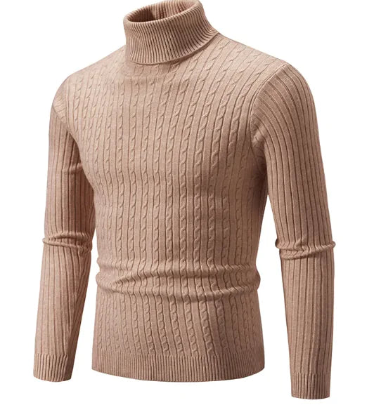 High Collar Pullover Sweater